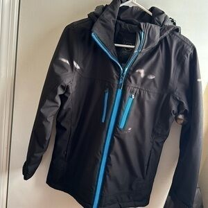COPY - STORMTECH Patrol Technical Softshell Jacket - size small Sm Black/blue
